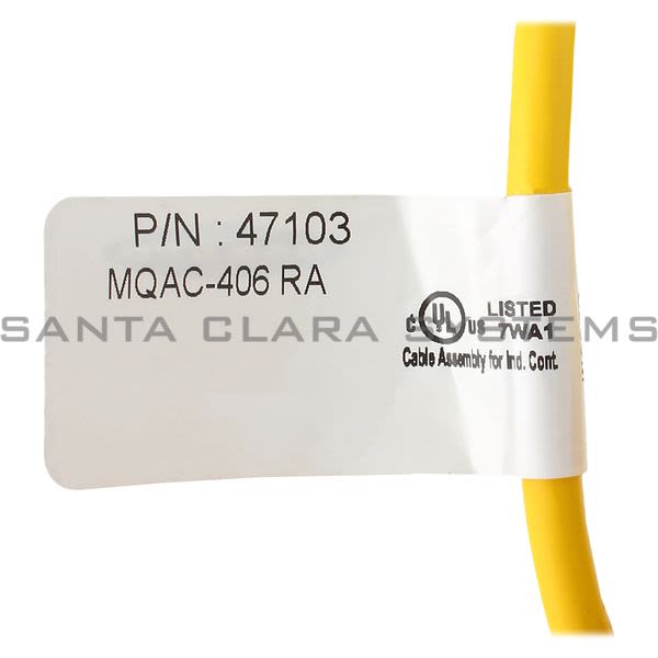 Banner MQAC-406RA-47103 Micro-Style Quick Disconnect Cable Product Image