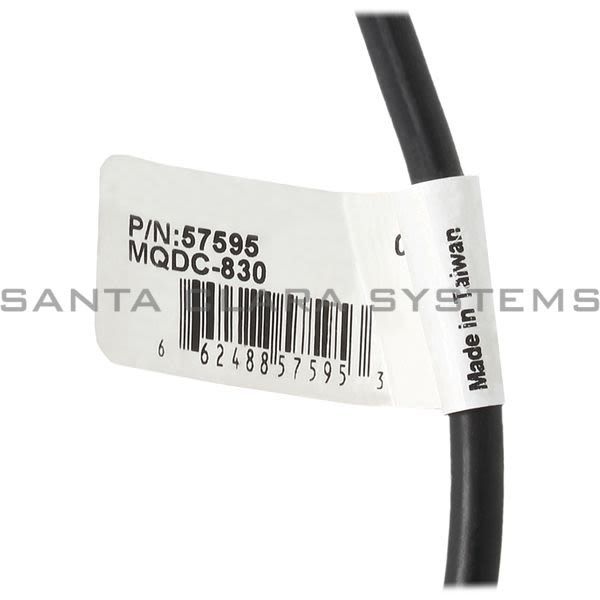 Banner MQDC-830-57595 8-Pin Straight Connector Product Image