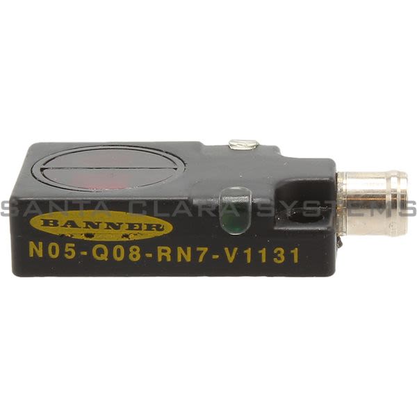 Banner NO5-Q08-RN7V1131-27393 Diffuse Sensor | Q08 Series Product Image