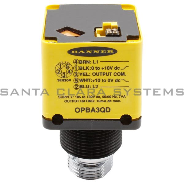 Banner OPBA3QD-27331 Power Block | OMNI-BEAM Product Image