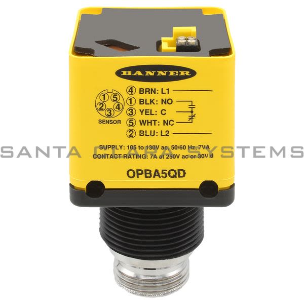 Banner OPBA5QD-27198 Power Block | OMNI-BEAM Product Image