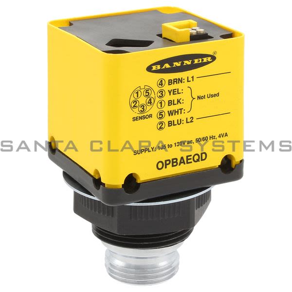 Banner OPBAEQD-27164 Power Block | OMNI-BEAM Product Image