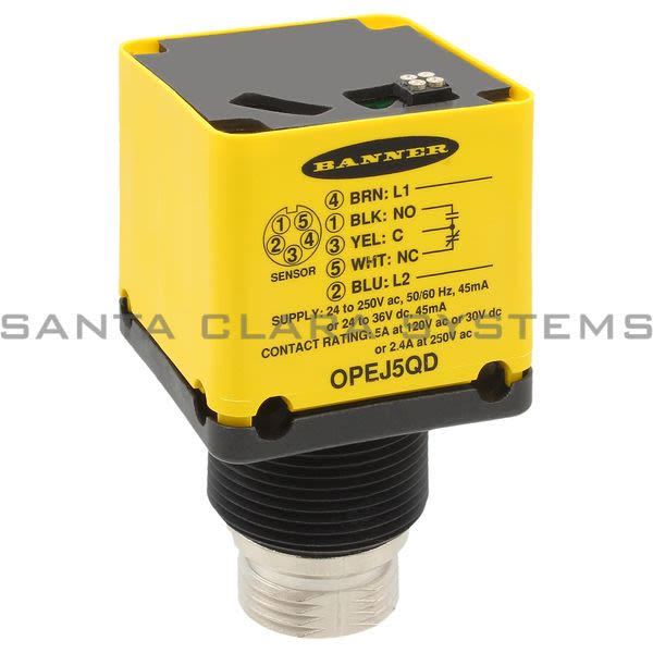 Banner OPEJ5QD-27311 Power Block | OMNI-BEAM Product Image