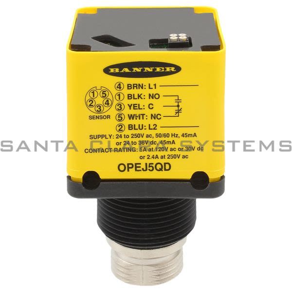 Banner OPEJ5QD-27311 Power Block | OMNI-BEAM Product Image