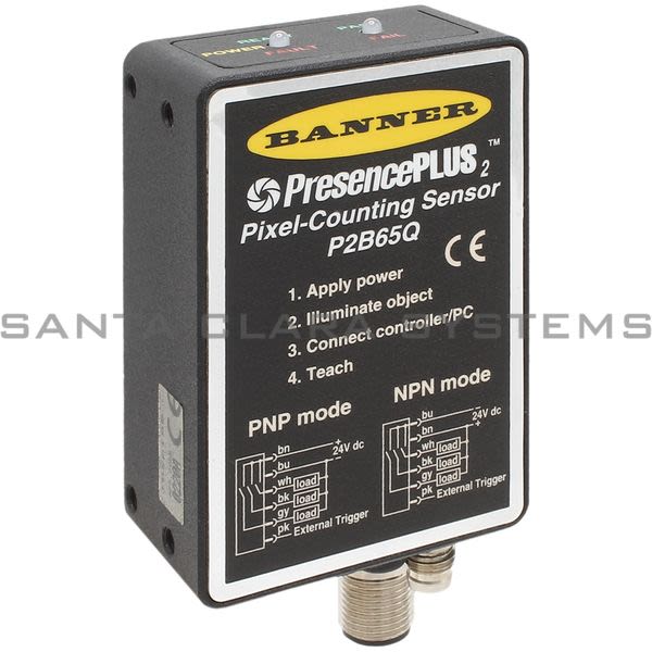 Banner P2B65Q-63310 Presenceplus Sensor | PC Interface Product Image