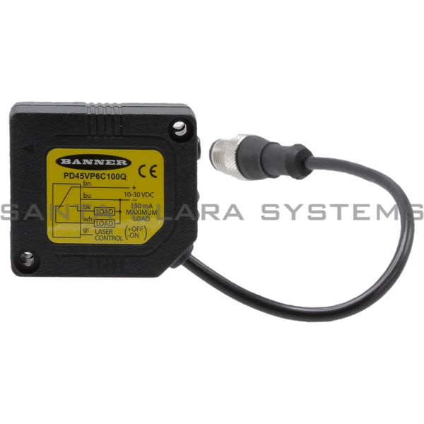 Banner PD45VP6C100Q-46289 Convergent Sensor | PicoDot Series Product Image