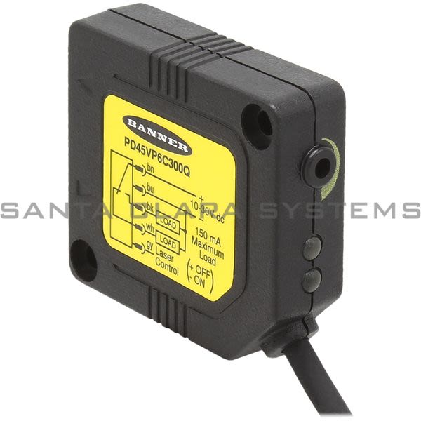 Banner PD45VP6C300Q-71509 Convergent Sensor | PicoDot Series Product Image