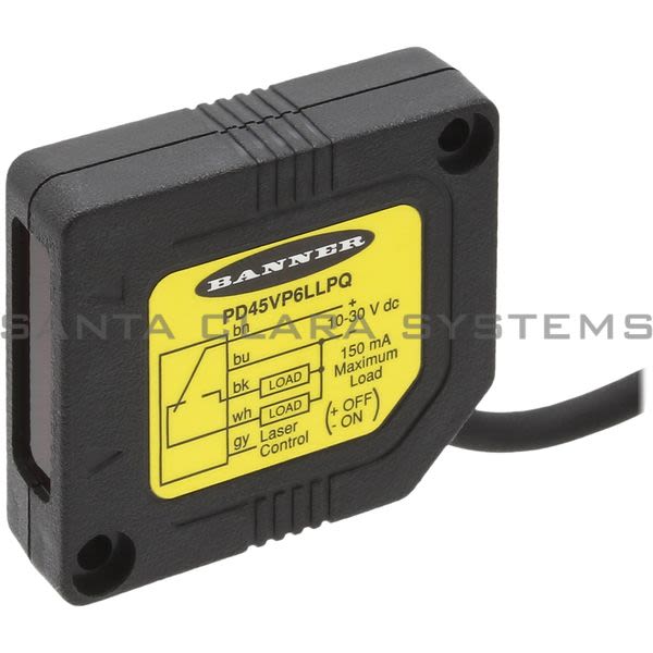 Banner PD45VP6LLPQ-58622 Retroreflective Sensor | PicoDot Series Product Image