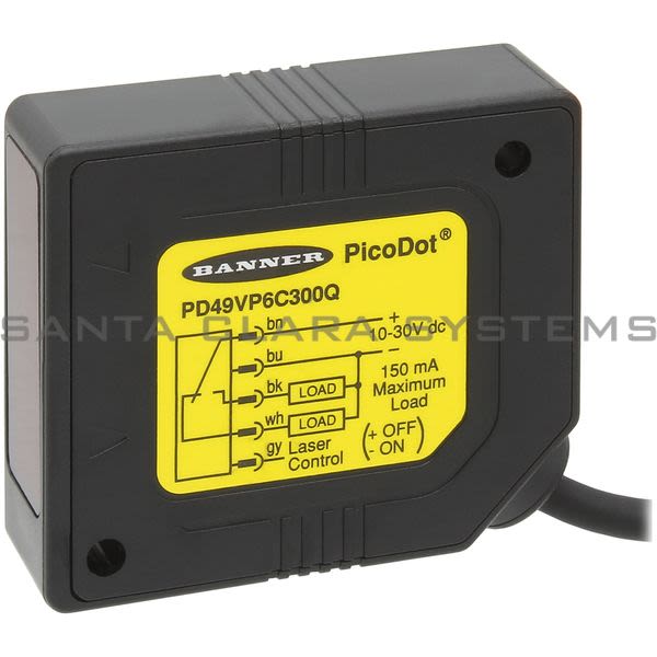 Banner PD49VP6C300Q-71515 Sensor | PicoDot Series Product Image