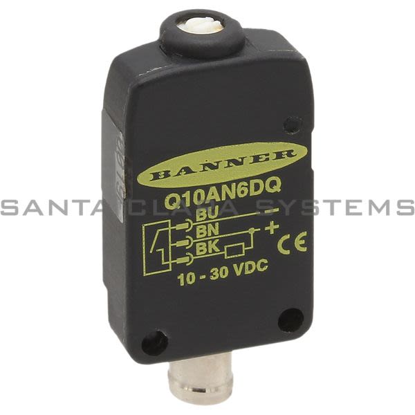 Banner Q10AN6DQ-44858 Diffuse Sensor | Q10 Series Product Image