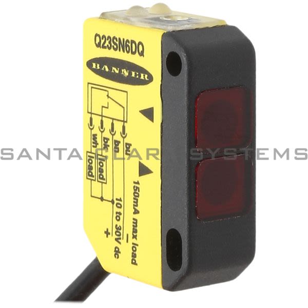 Banner Q23SN6DQ-46447 Diffuse Sensor | Q23 Series Product Image
