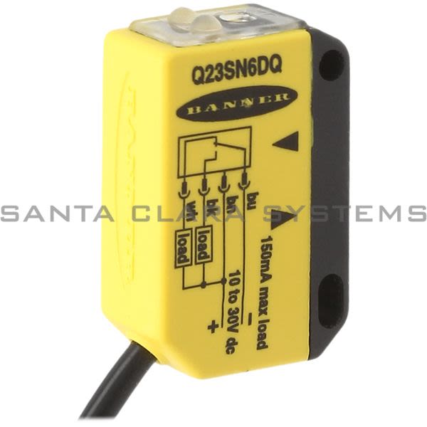 Banner Q23SN6DQ-46447 Diffuse Sensor | Q23 Series Product Image