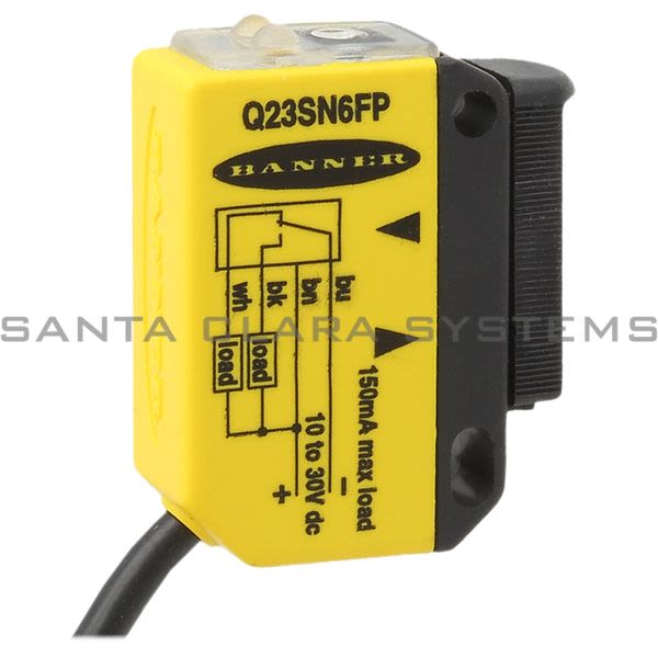 Banner Q23SN6FP-46438 Plastic Fiber Optic | Q23 Series Product Image