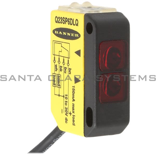 Banner Q23SP6DLQ-46443 Proximity Sensor | Q23 Series Product Image