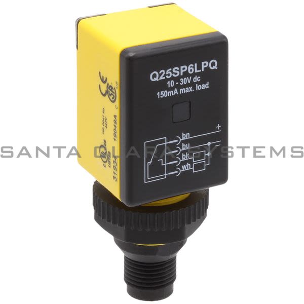 Banner Q25SP6LPQ-31934 Retroreflective Sensor | EZ-BEAM Product Image