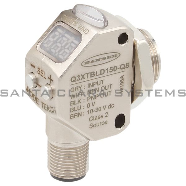 Banner Q3XTBLD150-Q8-95341 Laser Diffuse Sensor | Q3XT Series Product Image