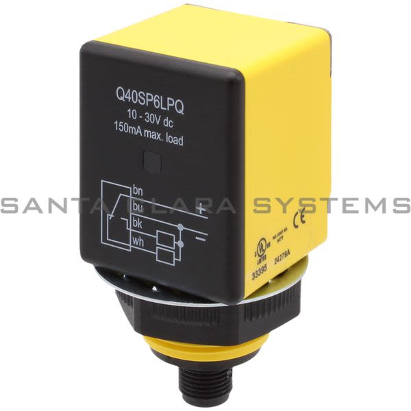 Banner Q40SP6LPQ-33395 Retroreflective Sensor | EZ-BEAM Product Image