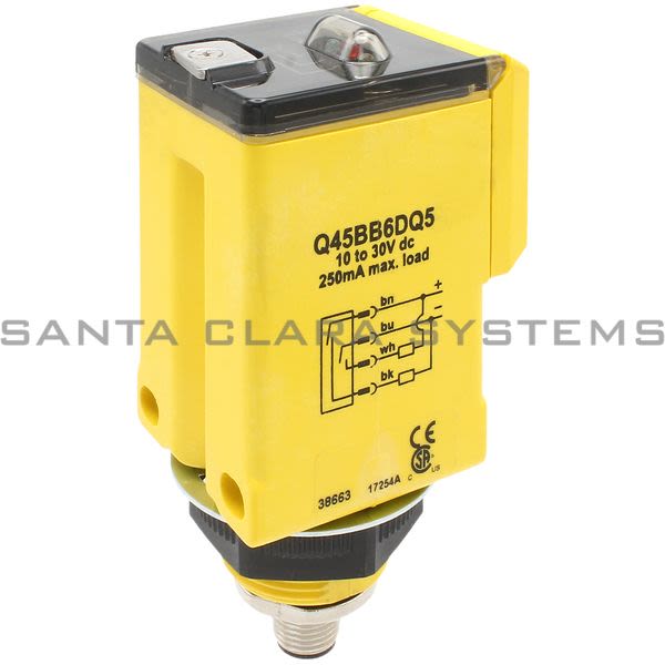 Banner Q45BB6DQ5-38663 Diffuse Sensor | Q45 Series Product Image