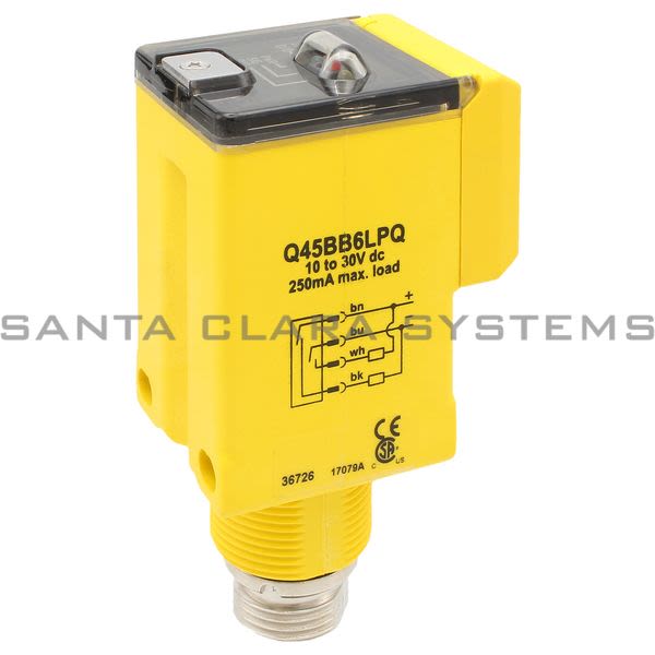 Banner Q45BB6LPQ-36726 Retroreflective Sensor | Q45 Series Product Image