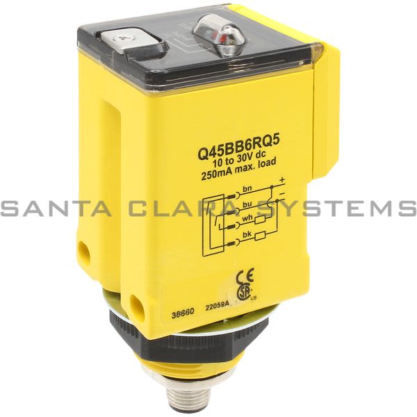 Banner Q45BB6RQ5-38660 Opposed Sensor | Receiver | Q45 Series Product Image