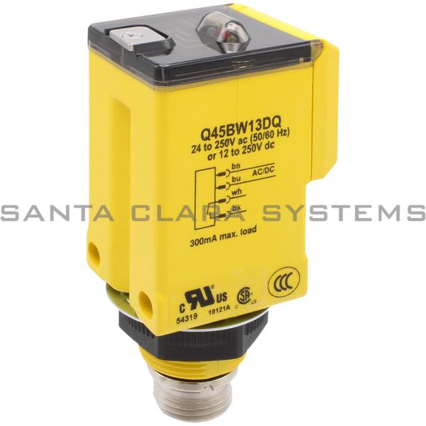Banner Q45BW13DQ-54319 Diffuse Sensor | Q45 Series Product Image