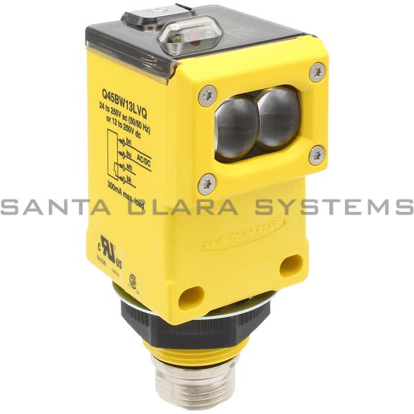 Banner Q45BW13LVQ-54326 Retroreflective Sensor | Q45 Series Product Image