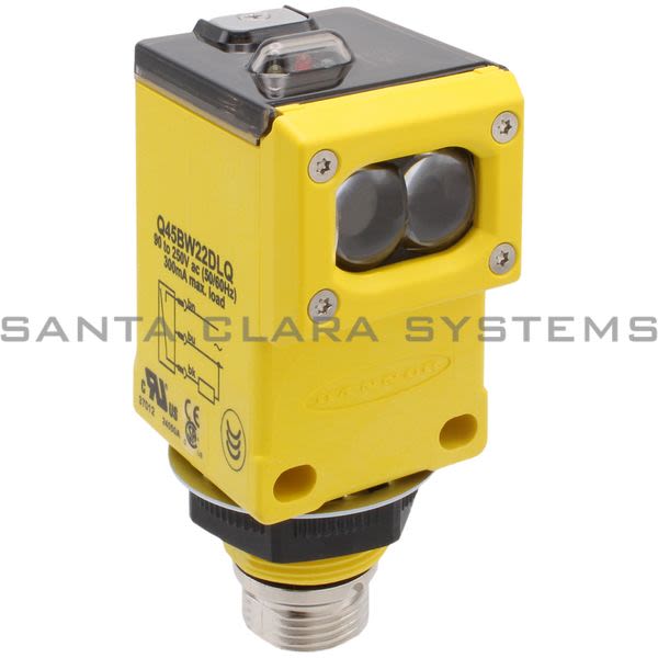 Banner Q45BW22DLQ-37012 Diffuse Sensor | Q45 Series Product Image