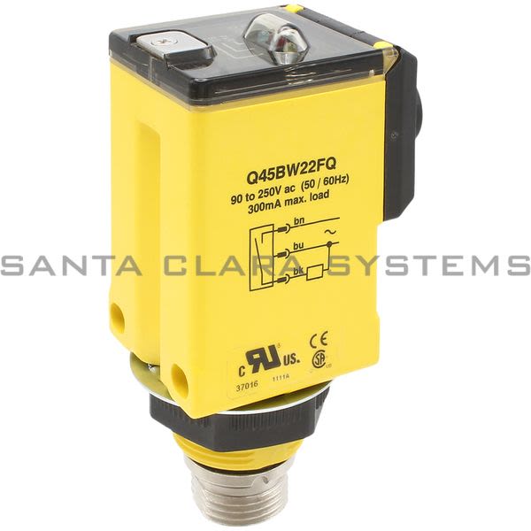 Banner Q45BW22FQ-37016 Fiber Optic Amplifier Product Image