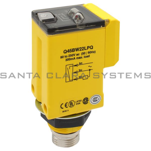 Banner Q45BW22LPQ-37013 Photoelectric Sensor | Q45 Series Product Image