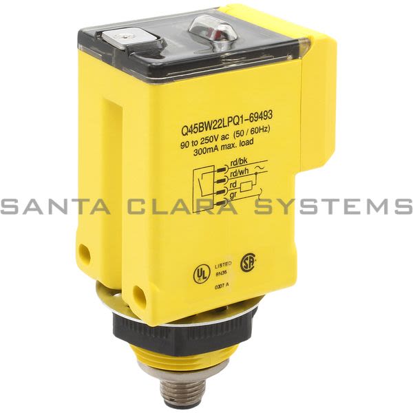 Banner Q45BW22LPQ1-69493 Photoelectric Sensor | Q45 Series Product Image