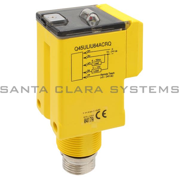 Q45ULIU64ACRQ47553 Banner Proximity Sensor Q45U Series Santa Clara