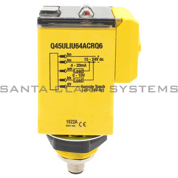 Banner Q45ULIU64ACRQ6-47554 Ultrasonic Sensor | Q45U Series Product Image