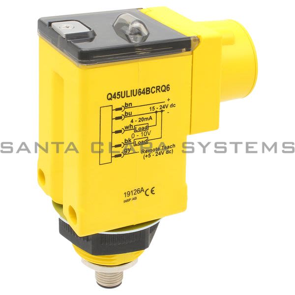 Banner Q45ULIU64BCRQ6-47558 Ultrasonic Sensor Product Image