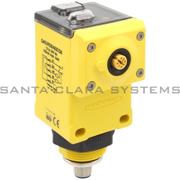 Banner Q45UR3BA63CQ6-53011 Ultrasonic Sensor | Q45UR Series Product Image