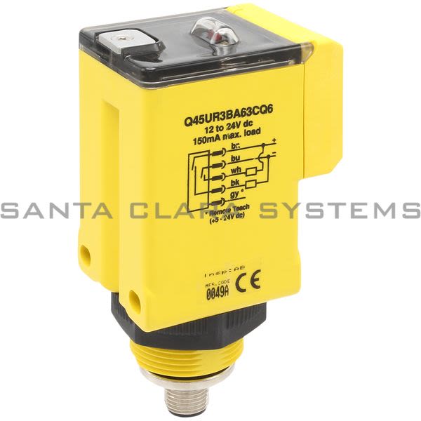 Banner Q45UR3BA63CQ6-53011 Ultrasonic Sensor | Q45UR Series Product Image