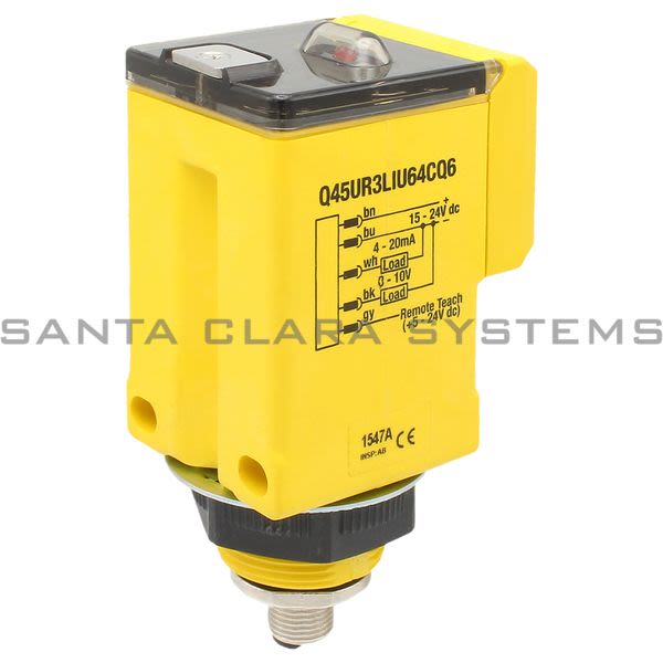 Banner Q45UR3LIU64CQ6-53014 Ultrasonic Sensor | Q45UR  Series Product Image