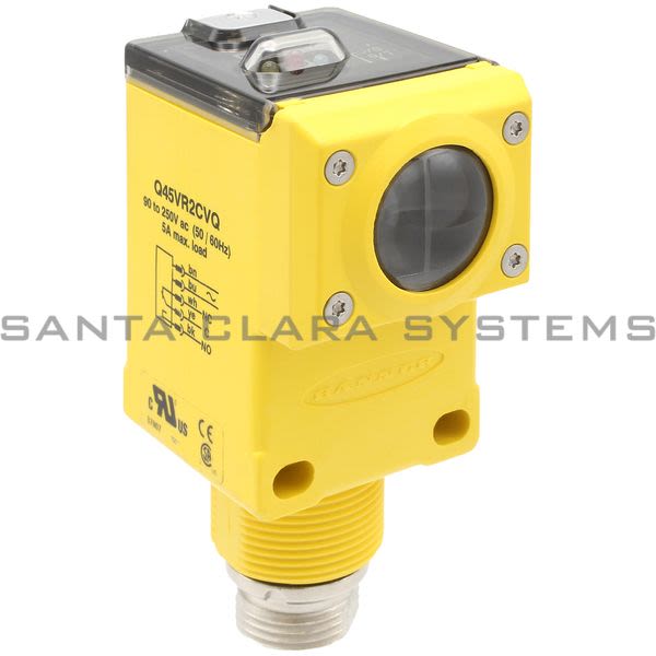Banner Q45VR2CVQ-37007 Photoelectric Sensor | Q45 Series Product Image