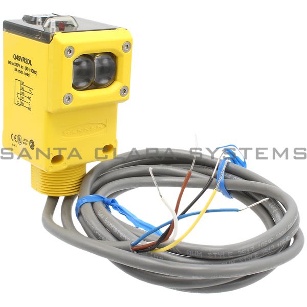 Banner Q45VR2DL-35439 Diffuse Sensor | Q45 Series Product Image