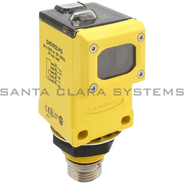 Banner Q45VR2LPQ-37001 Retroreflective Sensor | Q45 Series Product Image