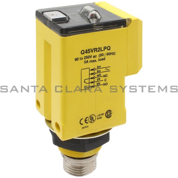Banner Q45VR2LPQ-37001 Retroreflective Sensor | Q45 Series Product Image