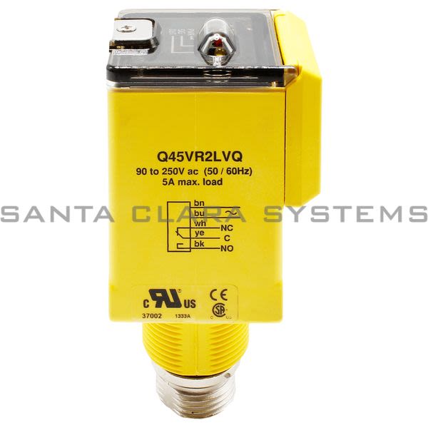 Banner Q45VR2LVQ-37002 Retroreflective Sensor | Q45 Series Product Image