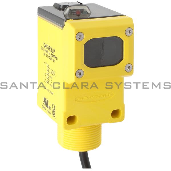 Banner Q45VR3LP-53980 Retroreflective Sensor | Q45 Series Product Image