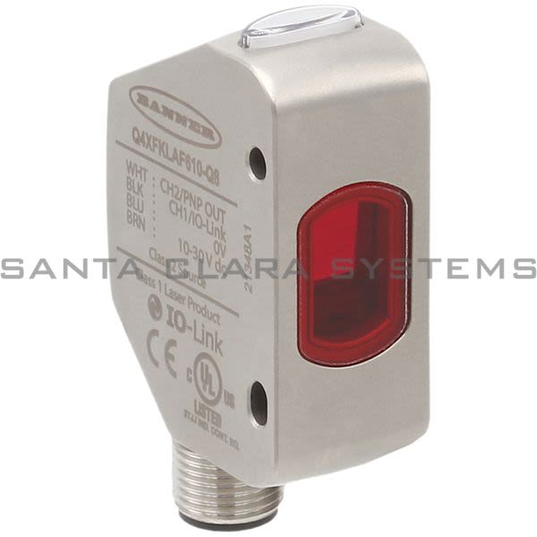 Banner Q4XFKLAF610-Q8-801424 Laser Adjustable Field Sensor | Q4X Series Product Image