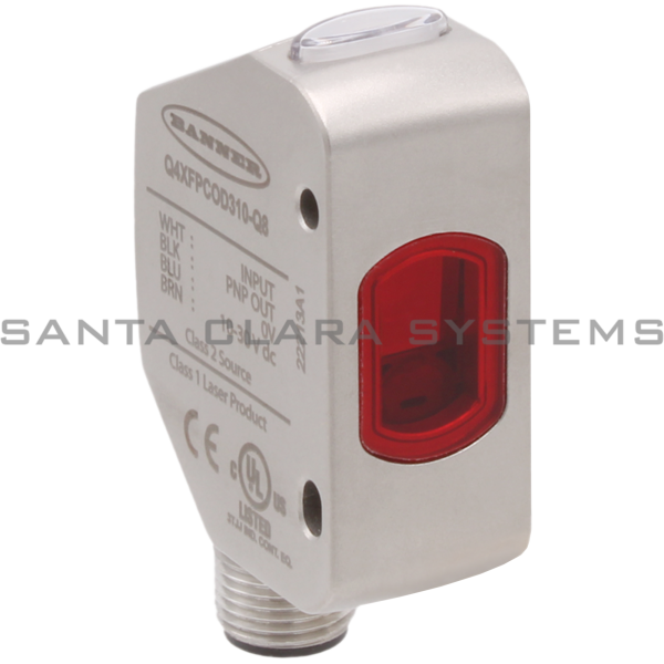 Banner Q4XFPCOD310-Q8-97544 Clear Object Sensor | Q4X Series Product Image