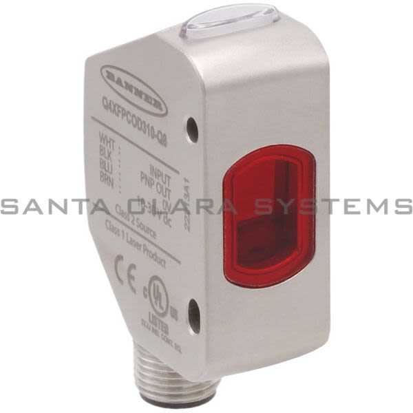 Banner Q4XFPCOD310-Q8-97544 Clear Object Sensor | Q4X Series Product Image