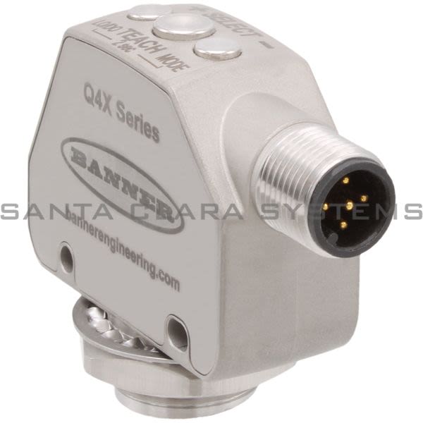 Banner Q4XTBLAF100-Q8-91290 Laser Adjustable Field Sensor | Q4X Series Product Image