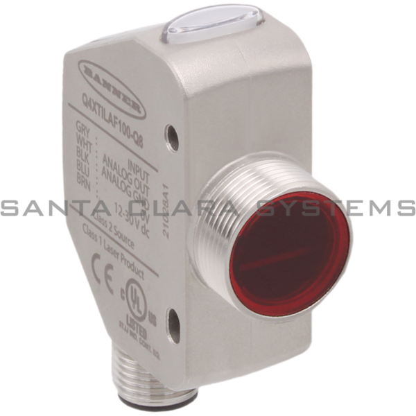 Banner Q4XTILAF100-Q8-94885 Laser Adjustable Field Sensor | Q4X Series Product Image