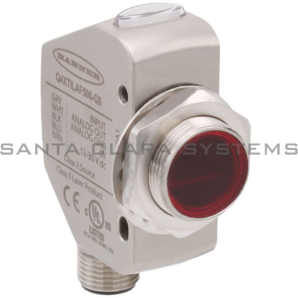Banner Q4XTILAF500-Q8-802751 Laser Adjustable Field Sensor | Q4X Series Product Image
