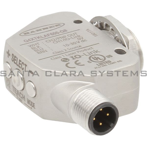 Banner Q4XTKLAF600-Q8-801918 Laser Adjustable Field Sensor | Q4X Series Product Image