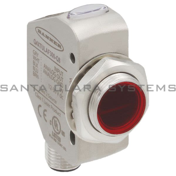 Banner Q4XTULAF300-Q8-94691 Laser Adjustable Field Sensor | Q4X Series Product Image